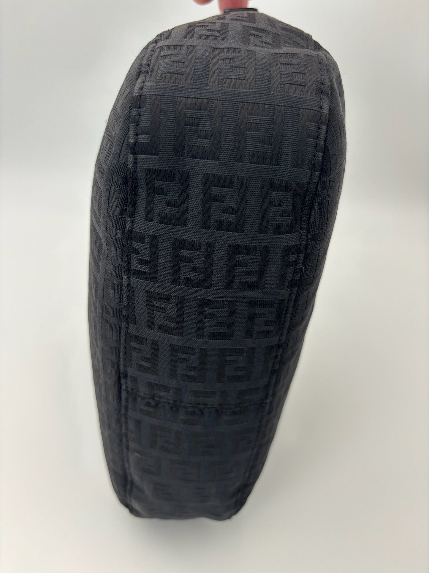 Fendi Zucchino Baguette Shoulder Bag