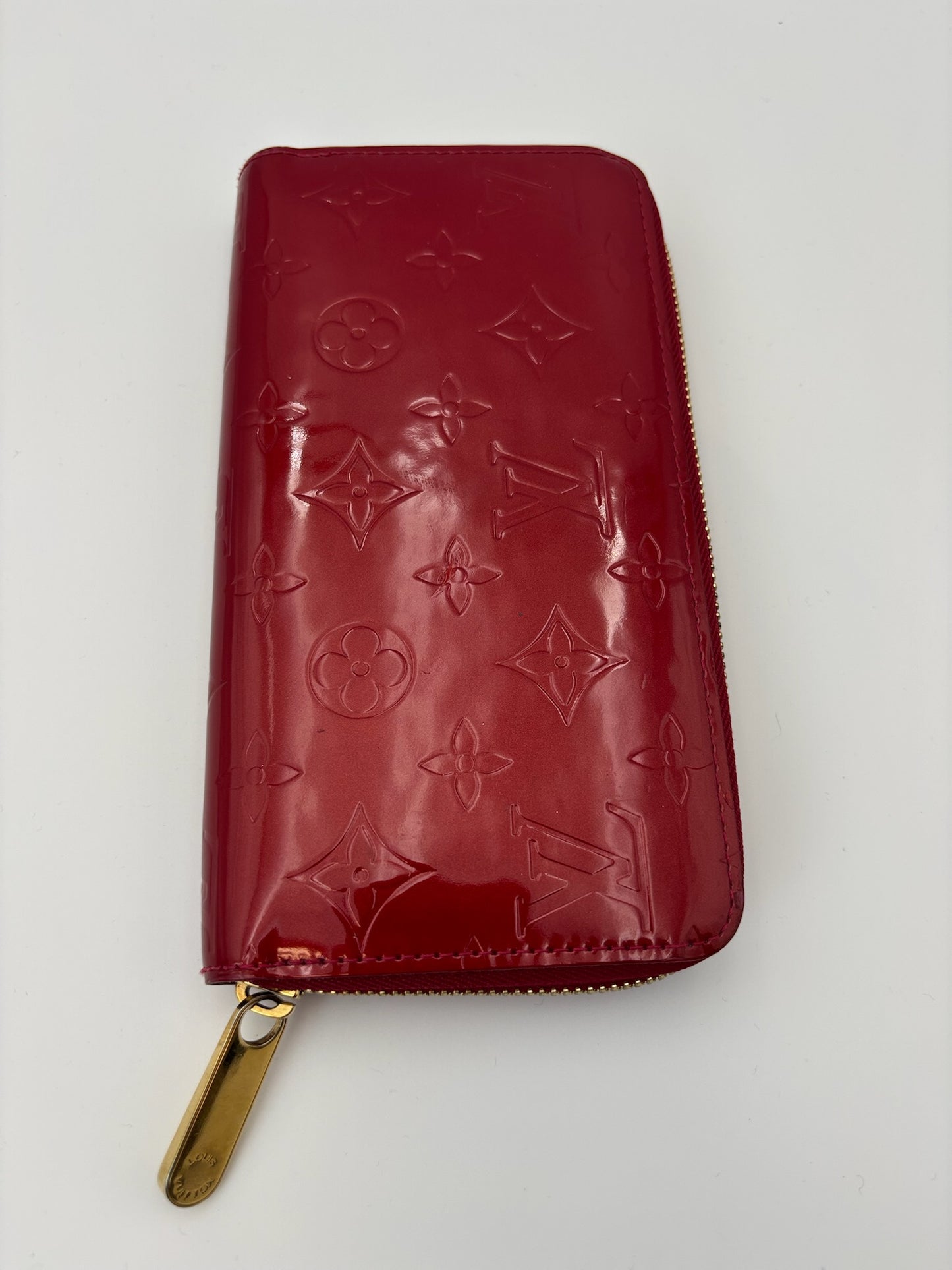 Louis Vuitton Monogram Vernis Zippy Wallet