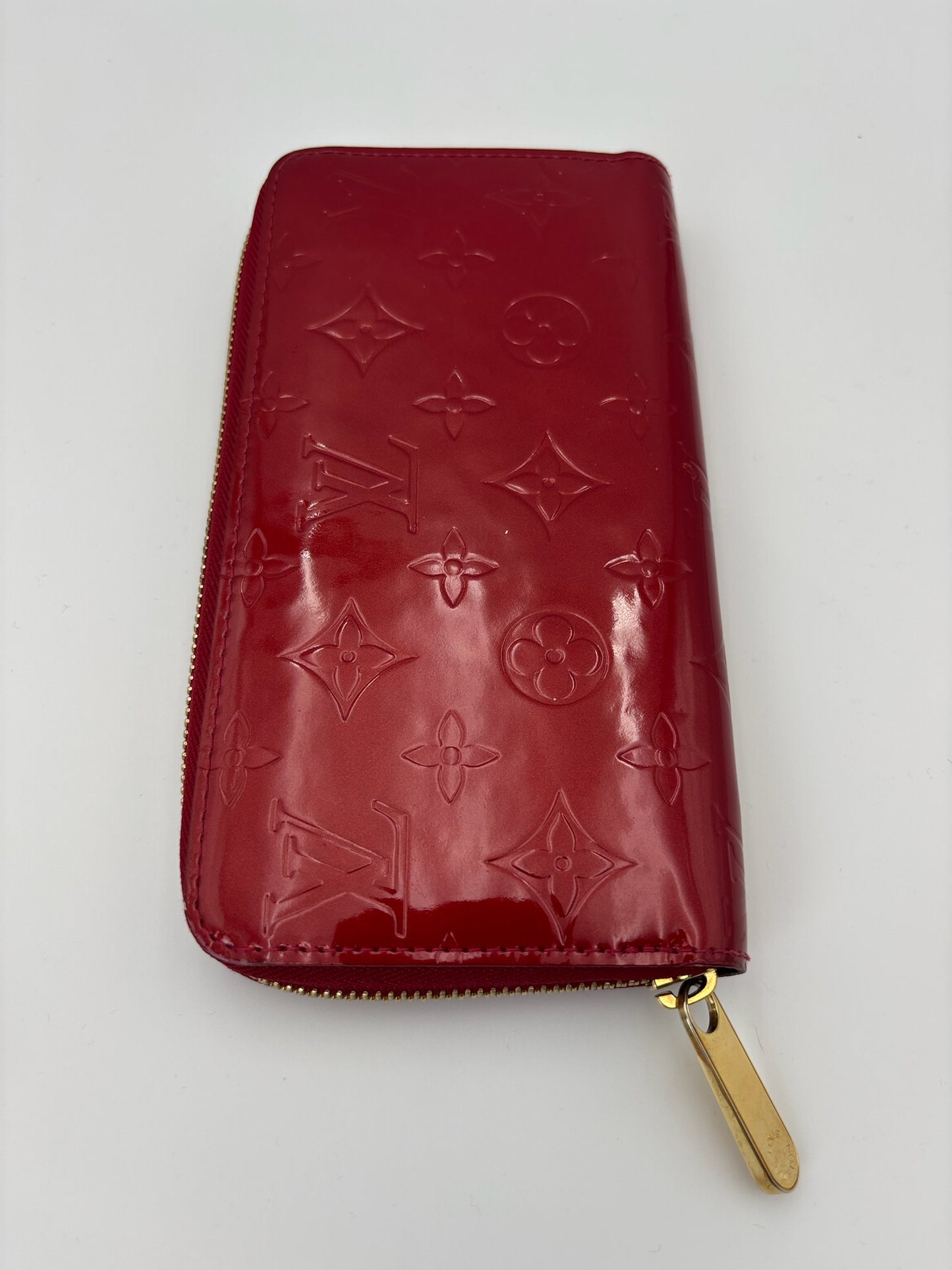 Louis Vuitton Monogram Vernis Zippy Wallet