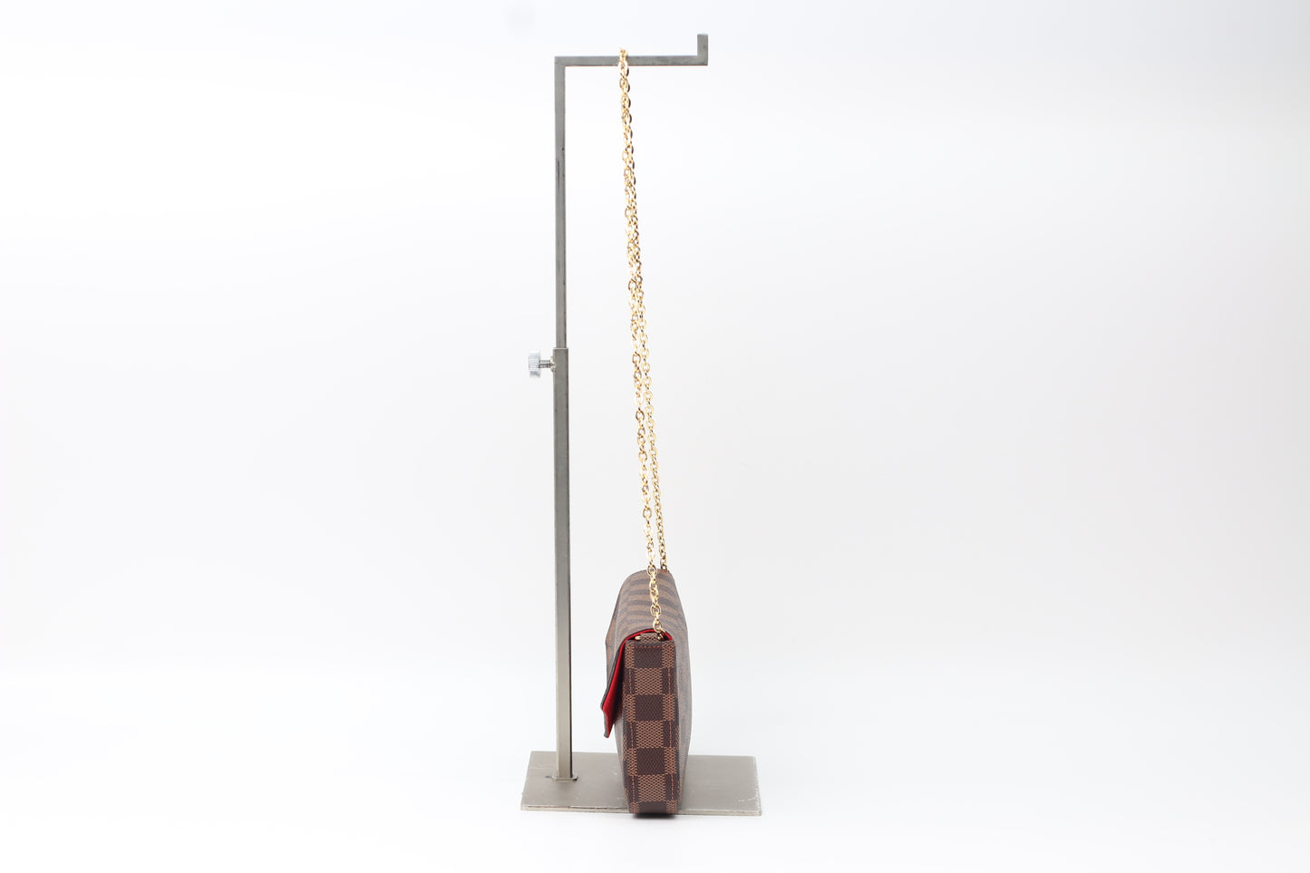 Louis Vuitton Brown PVC Damier Ebene Canvas Pochette Félicie ONE Crossbody Bag N63032 (V1295209HL)