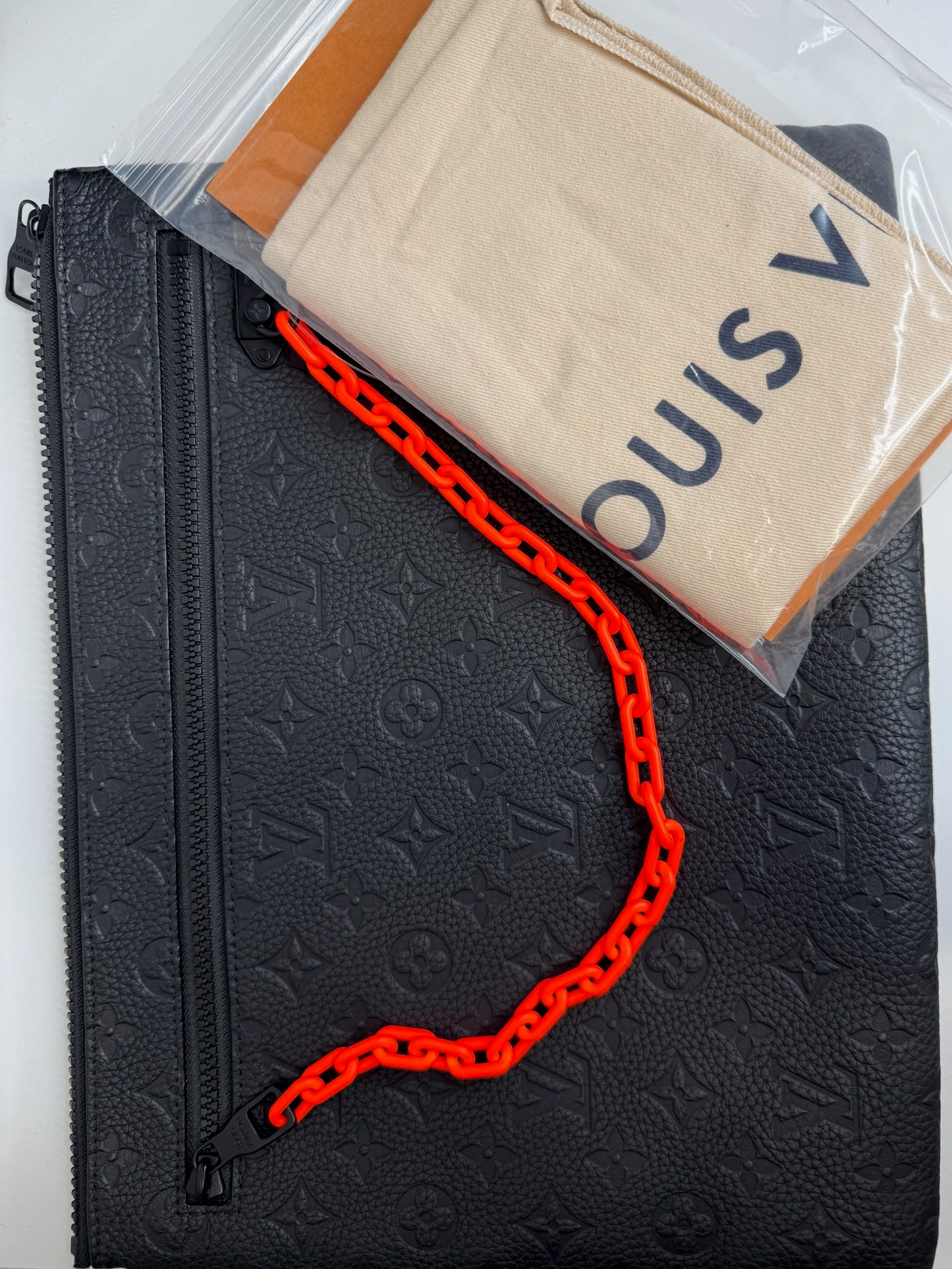 Louis Vuitton A4 Pouch Virgil Abloh Collection K86