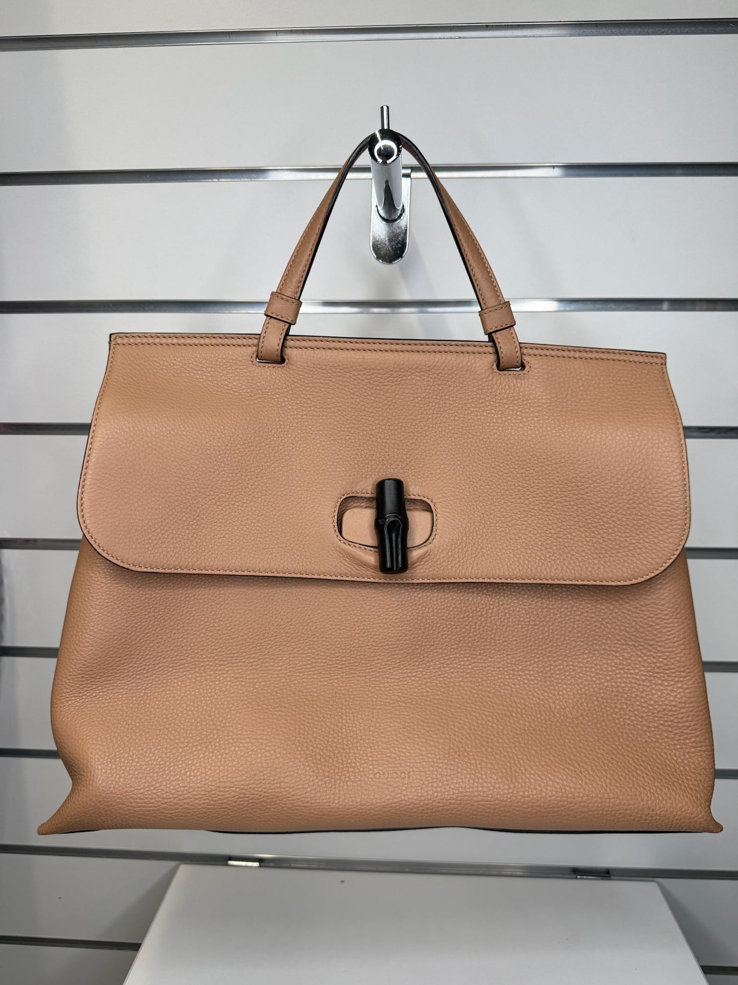 Gucci Bamboo Daily Leather Satchel K88
