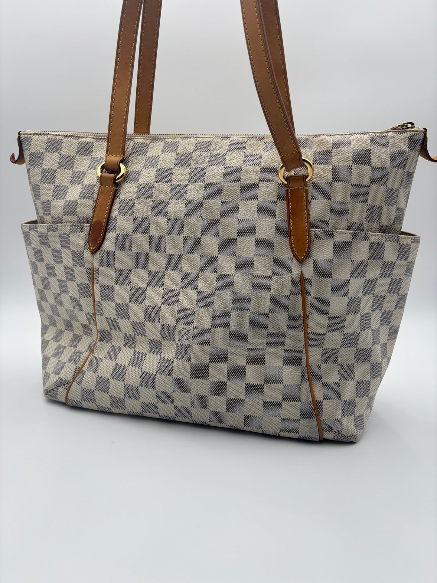 Louis Vuitton Damier Azur Totally PM Tote Bag