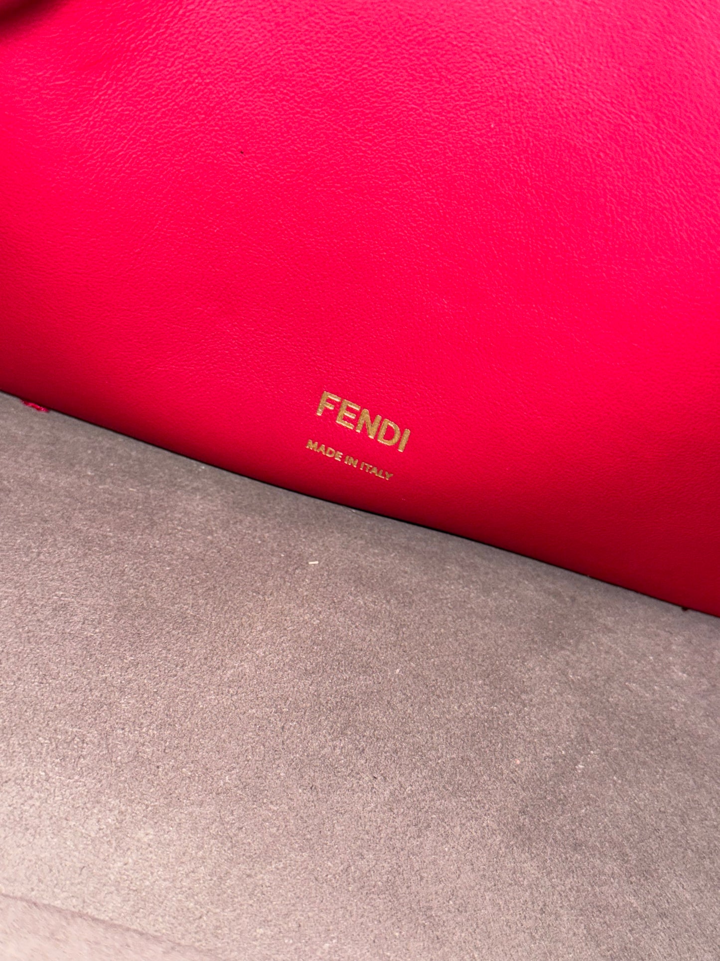 Fendi Flip Leather Handbag