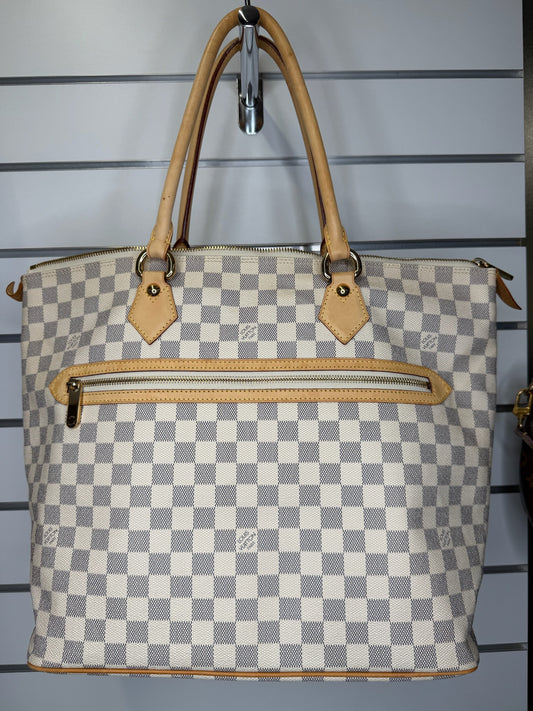 Louis Vuitton Saleya GM Damier Azur Tote K97