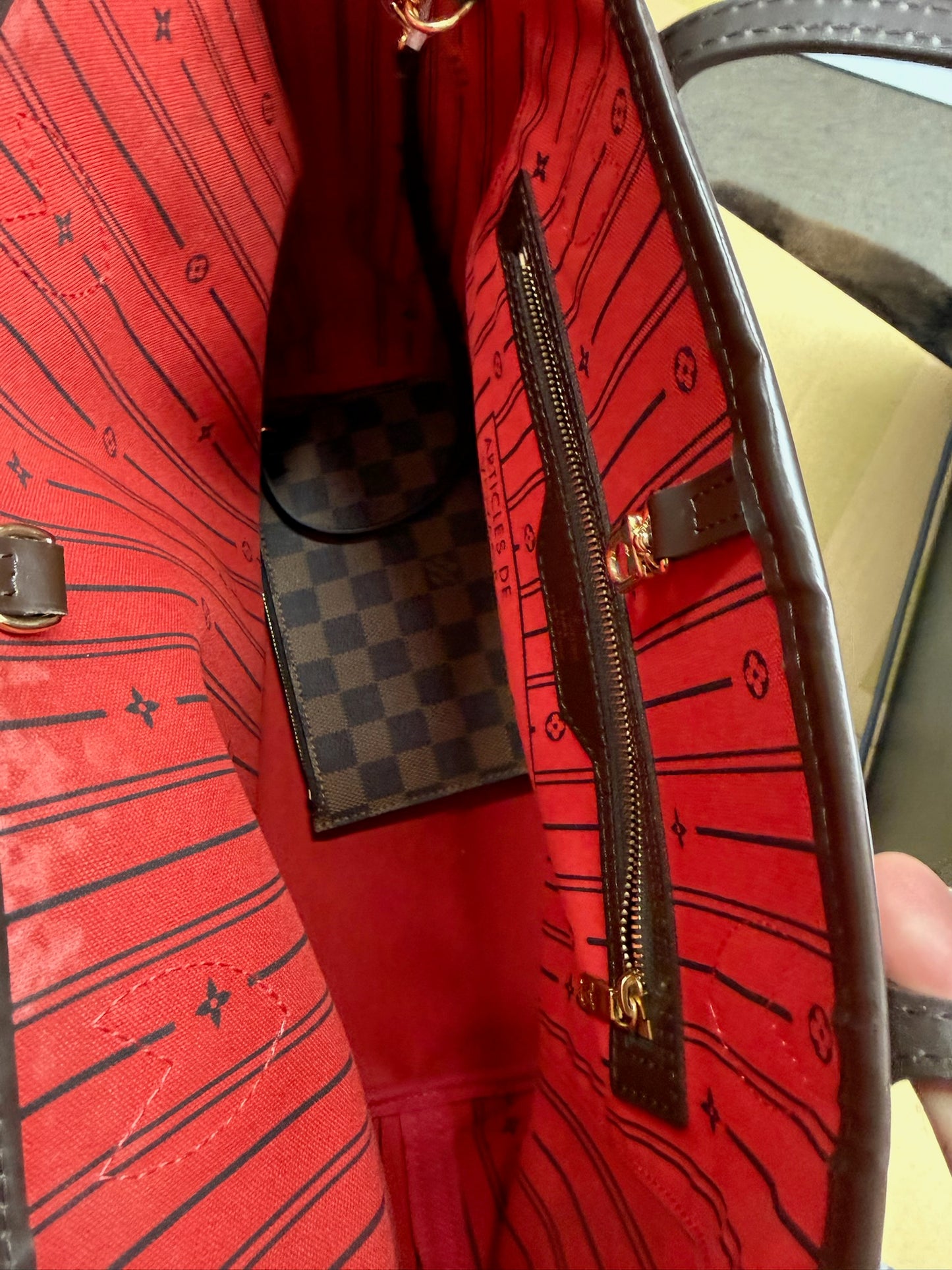 Louis Vuitton Neverfull MM Damier Ebene K101