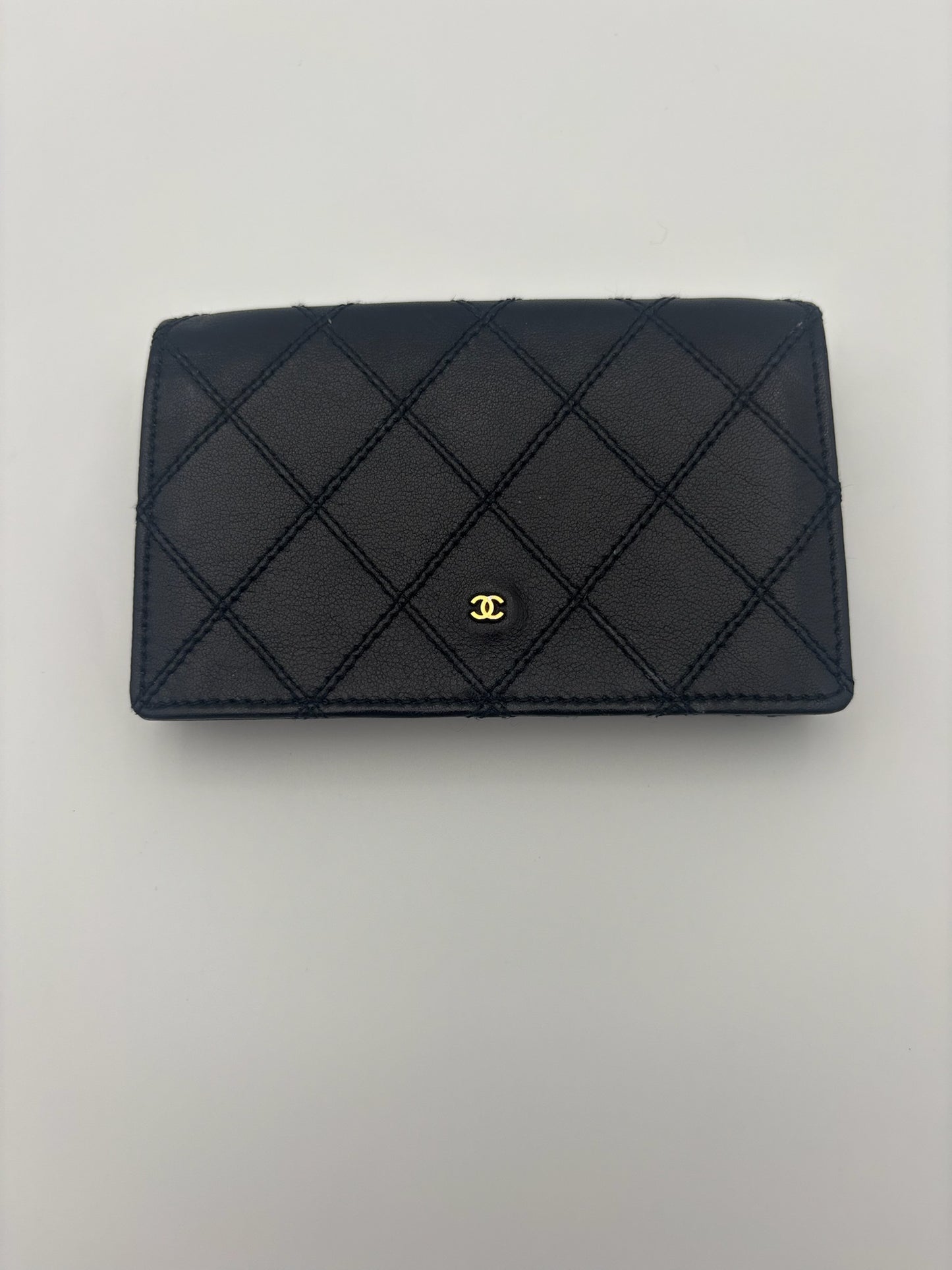 Chanel Quilted Lambskin Card Holder