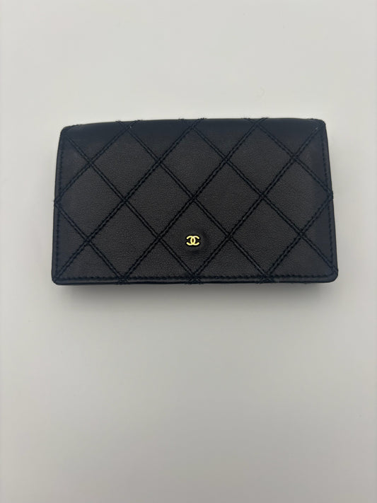 Chanel Quilted Lambskin Card Holder