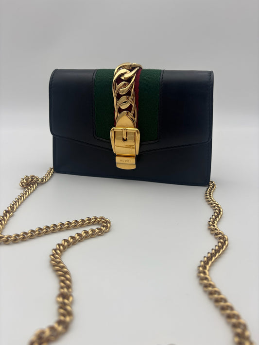 Gucci Sylvie Super Mini Chain Bag