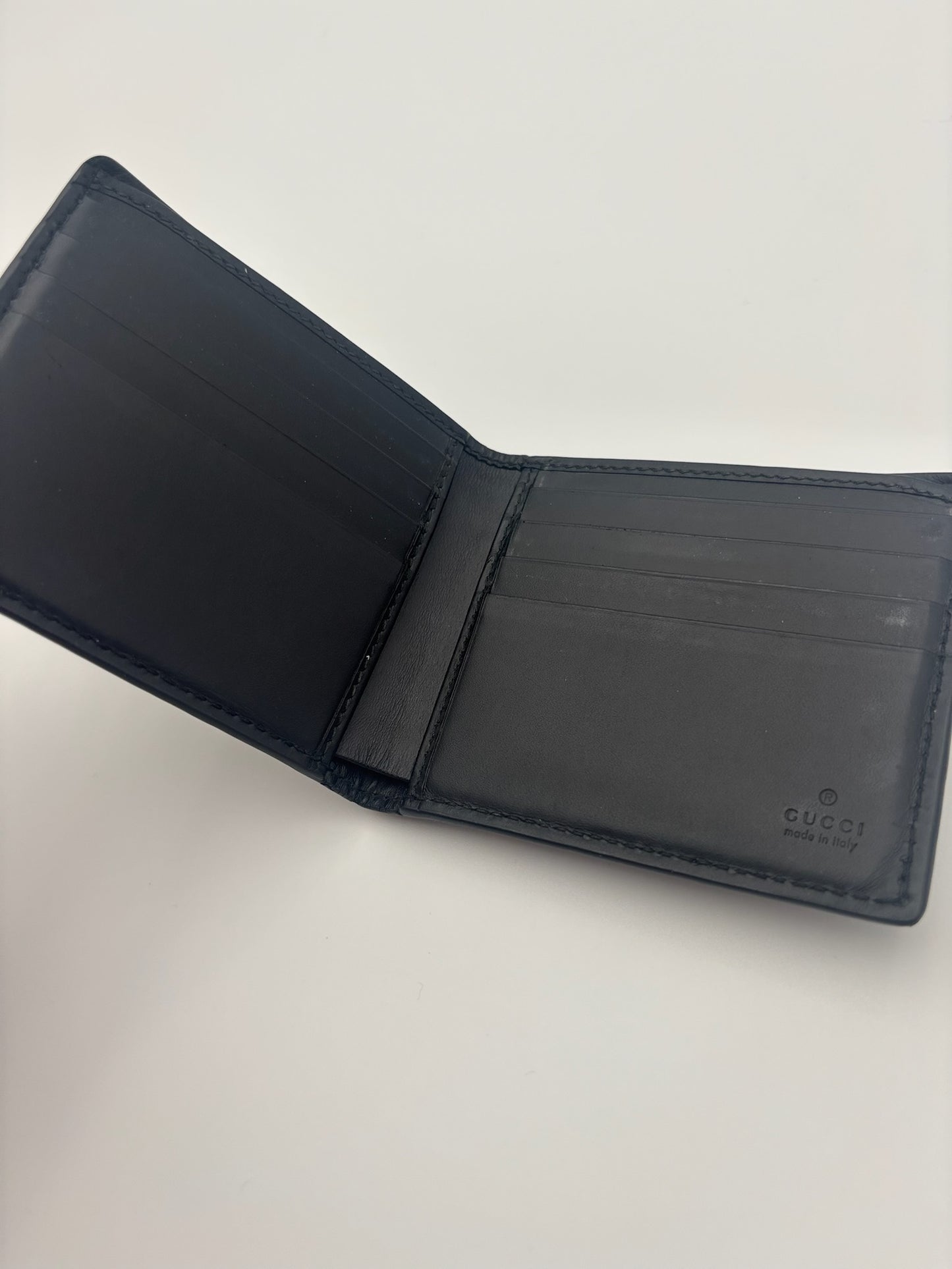Gucci Guccissima GG Bi-Fold Wallet