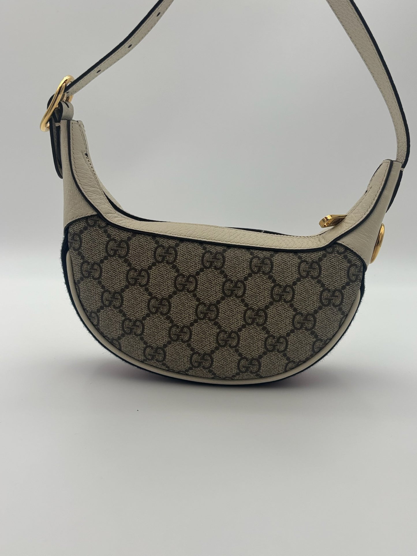 Gucci Ophidia Half Moon Mini Shoulder Bag