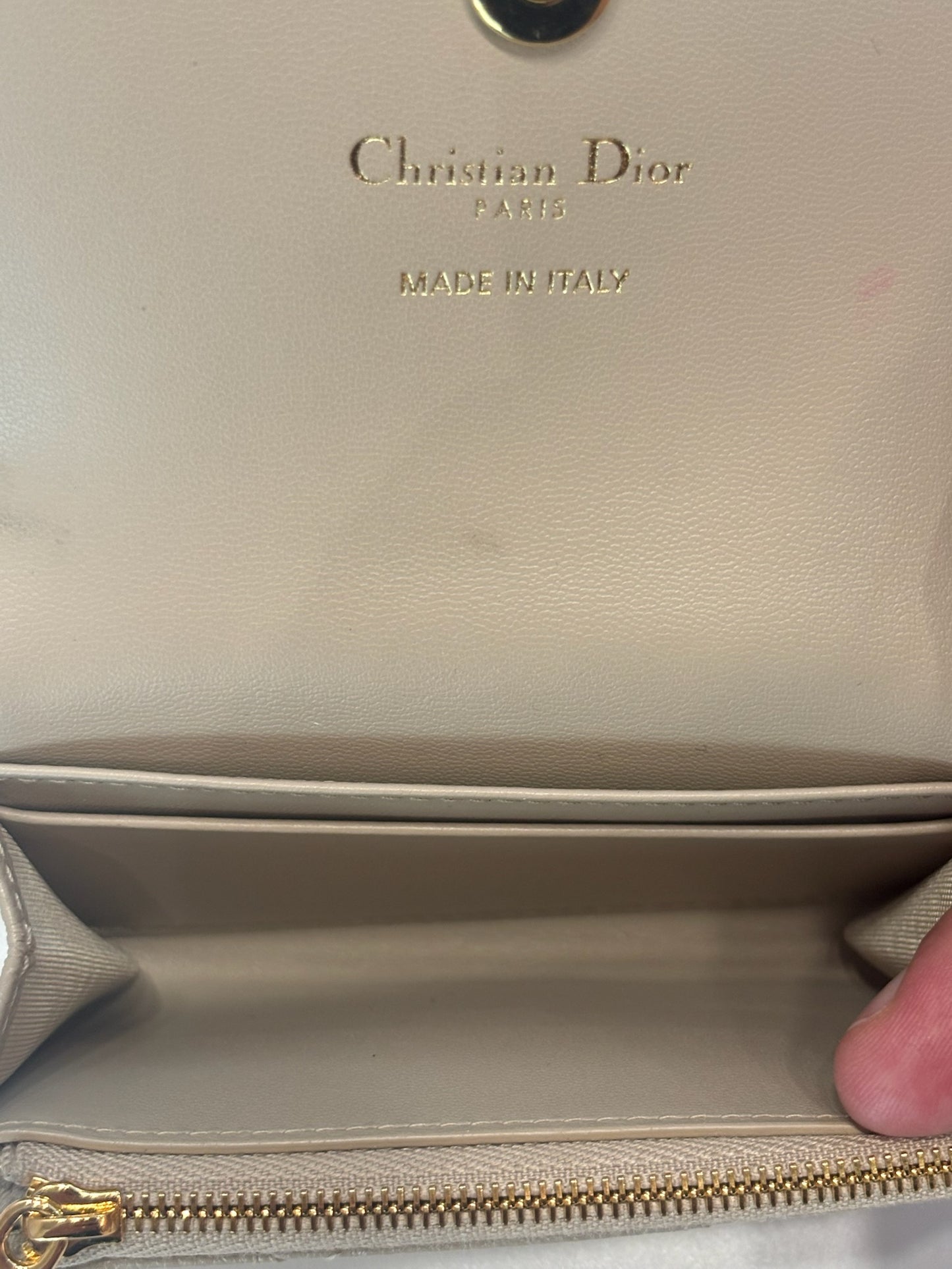 Dior Caro Glycine Wallet (JP)