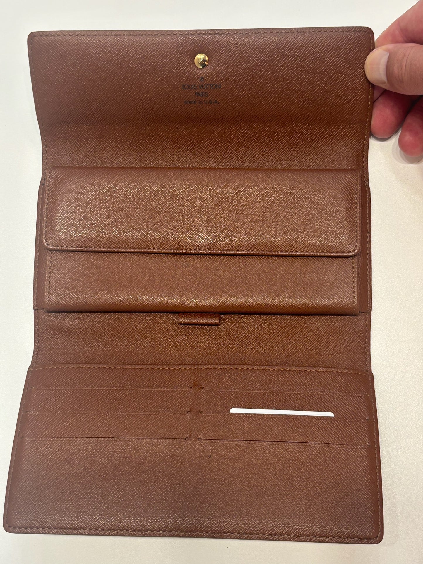 Louis Vuitton Monogram Porte International Tresor Trifold Wallet (JP)