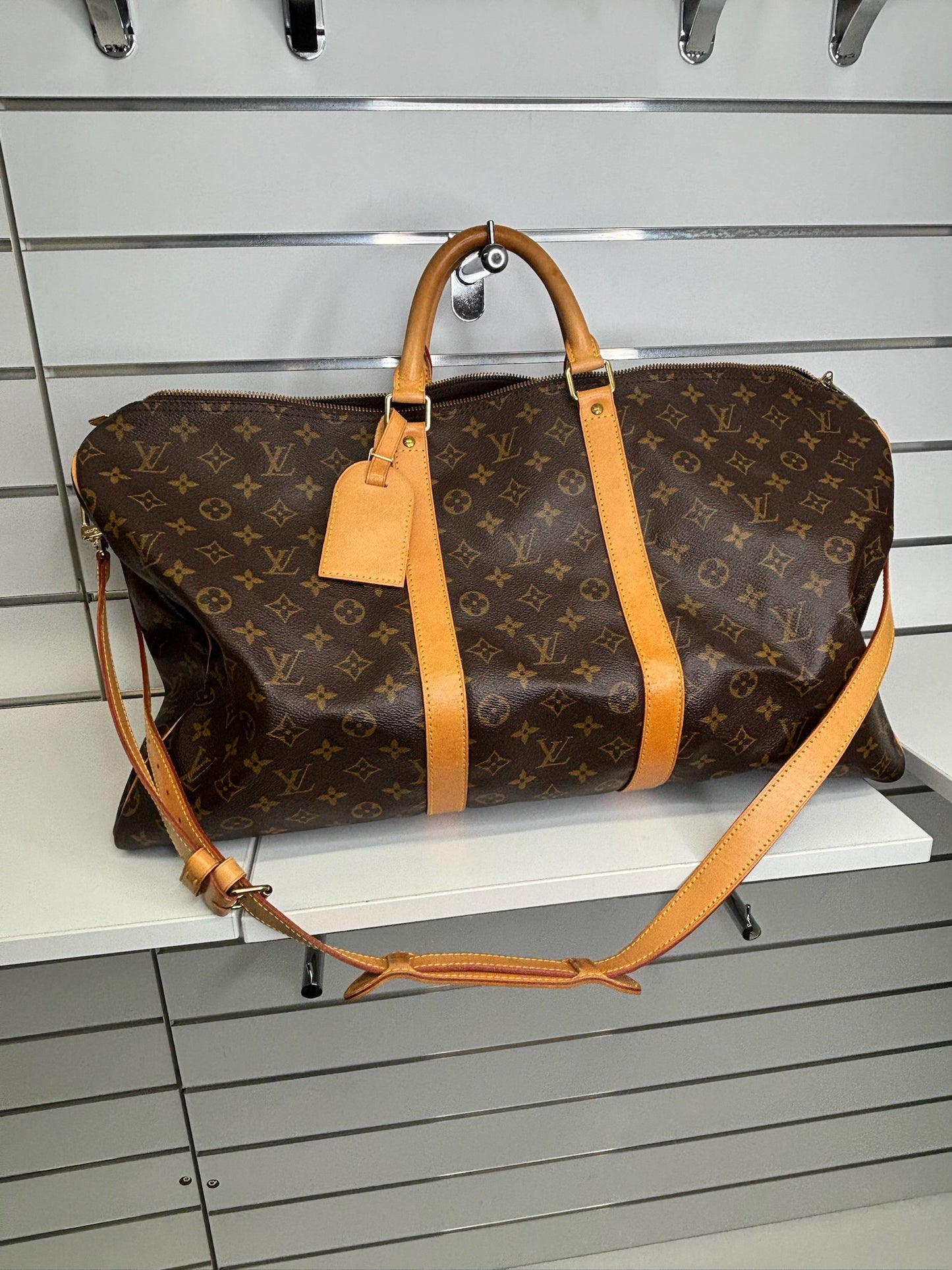 Louis Vuitton Monogram Keepall Bandouliere 55 (JP)