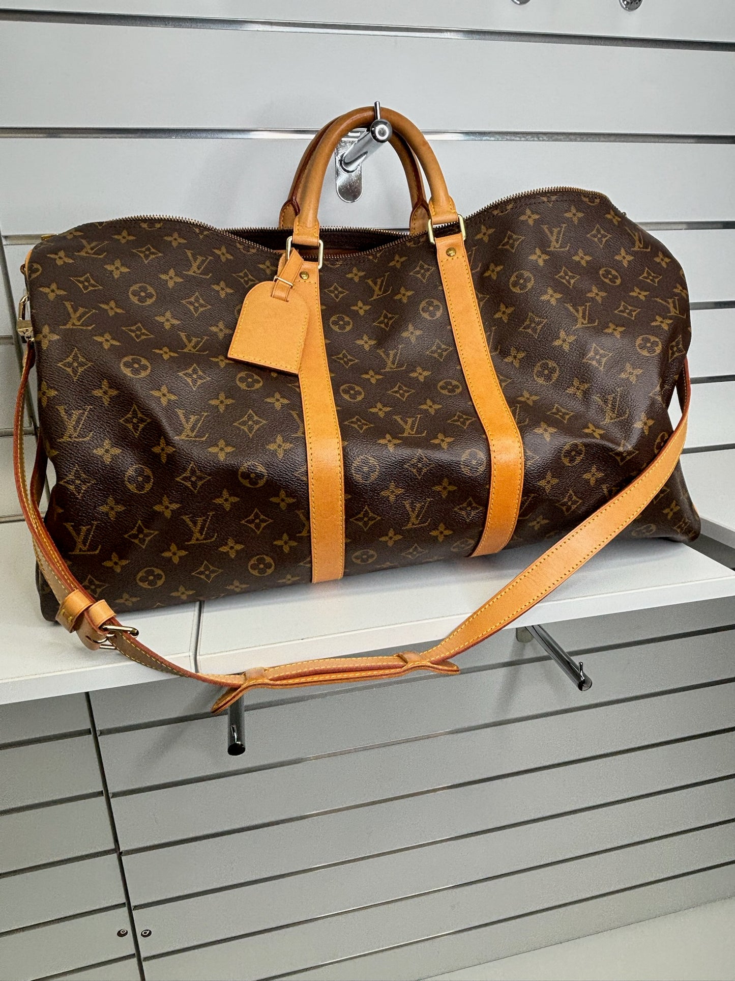 Louis Vuitton Monogram Keepall Bandouliere 55 (JP)