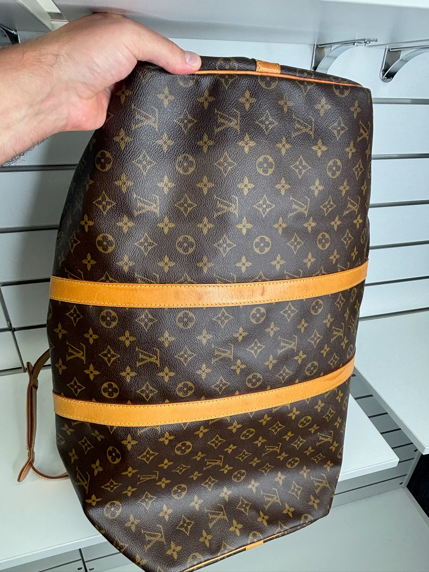 Louis Vuitton Monogram Keepall Bandouliere 55 (JP)