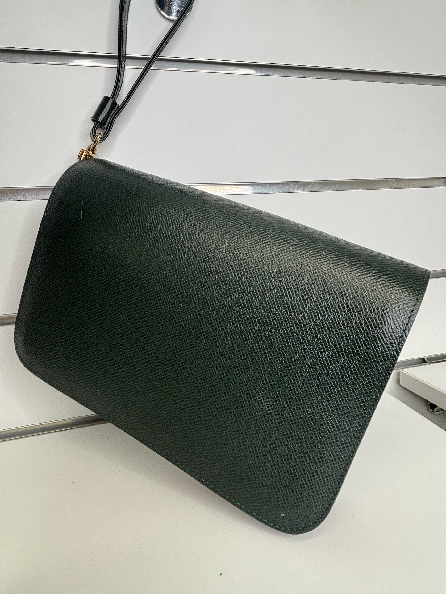 Louis Vuitton Taiga Leather Baikal Clutch Bag (JP)