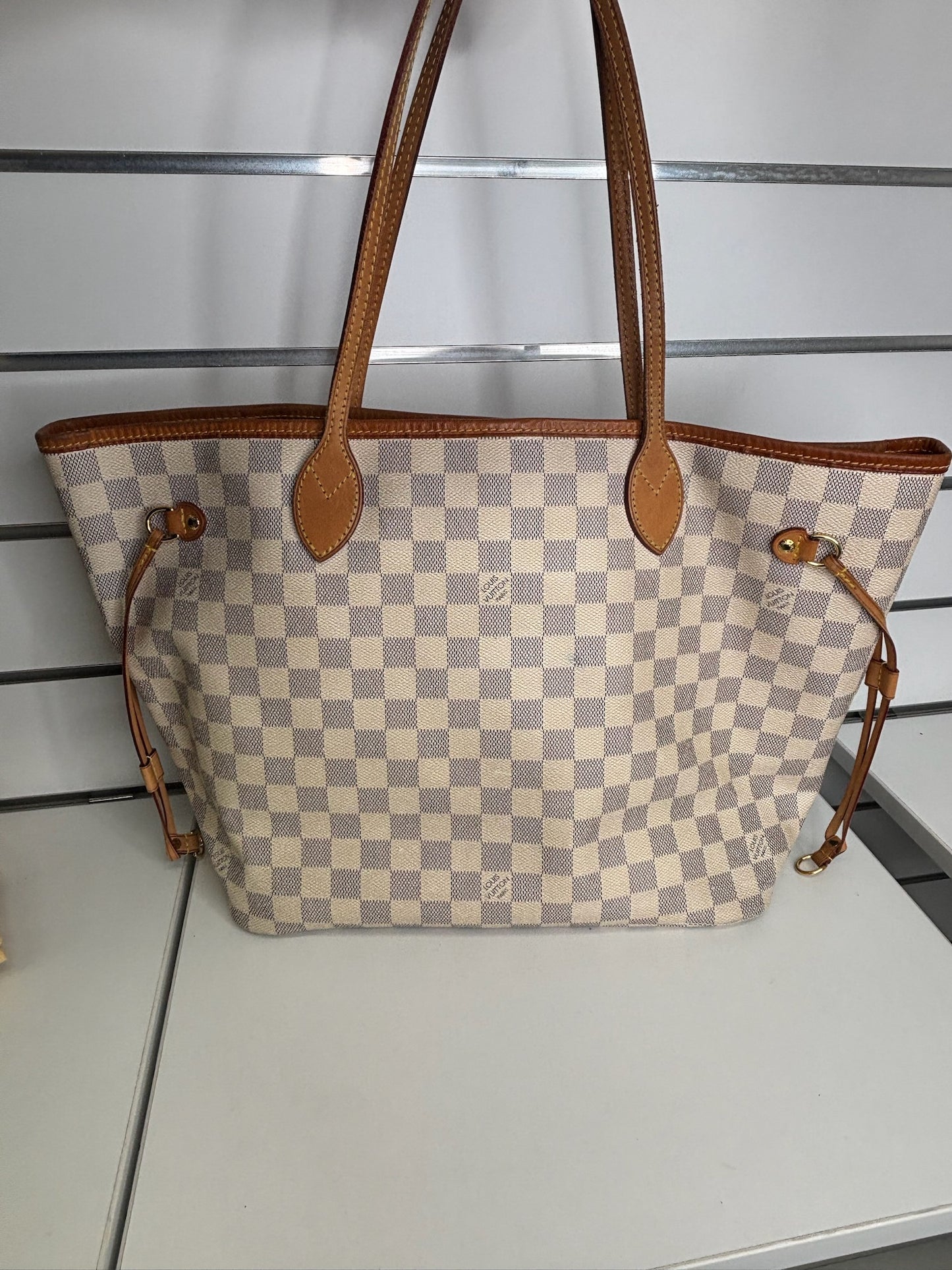 Louis Vuitton Neverfull MM in Damier Azur Canvas (CA0160) (JP)