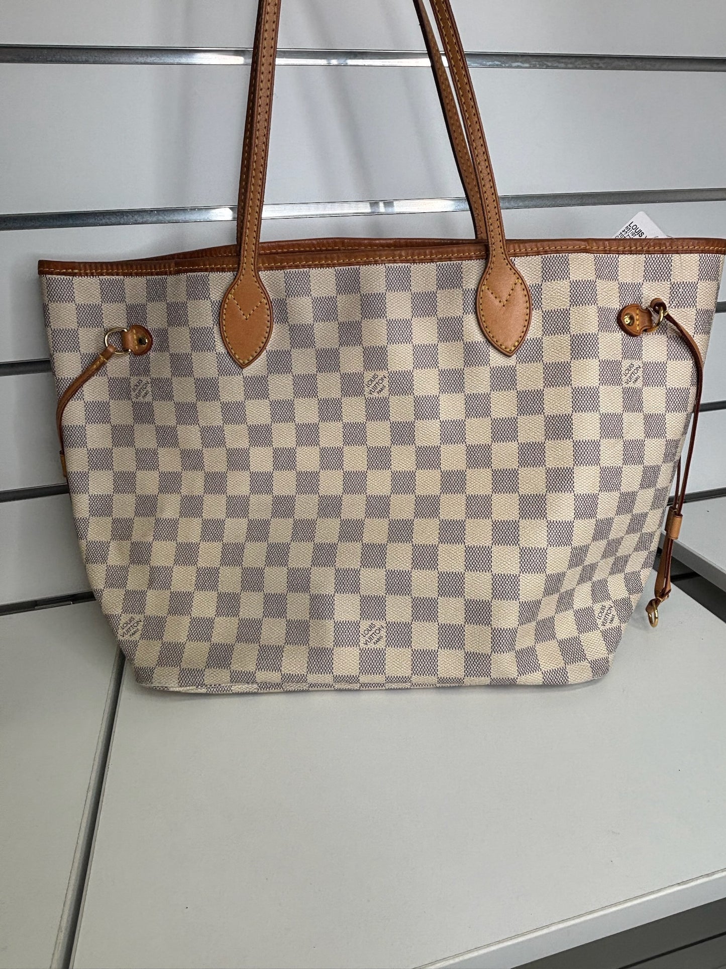 Louis Vuitton Neverfull MM in Damier Azur Canvas (CA0160) (JP)