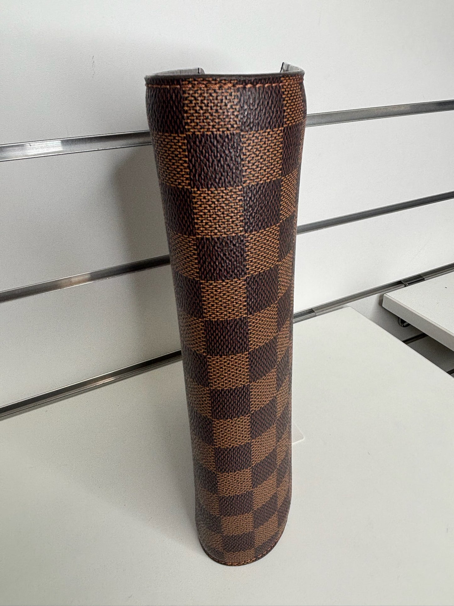 Louis Vuitton Pochette Saint Louis Clutch in Damier Ebene Canvas (SN1121) (JP)