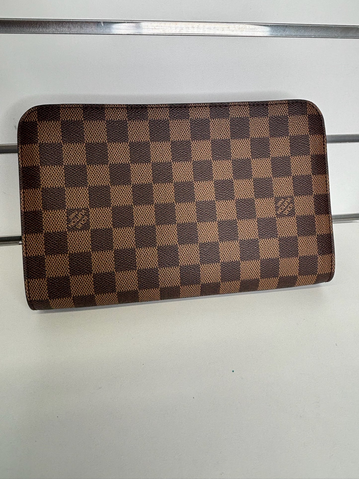 Louis Vuitton Pochette Saint Louis Clutch in Damier Ebene Canvas (FL1025) (JP)