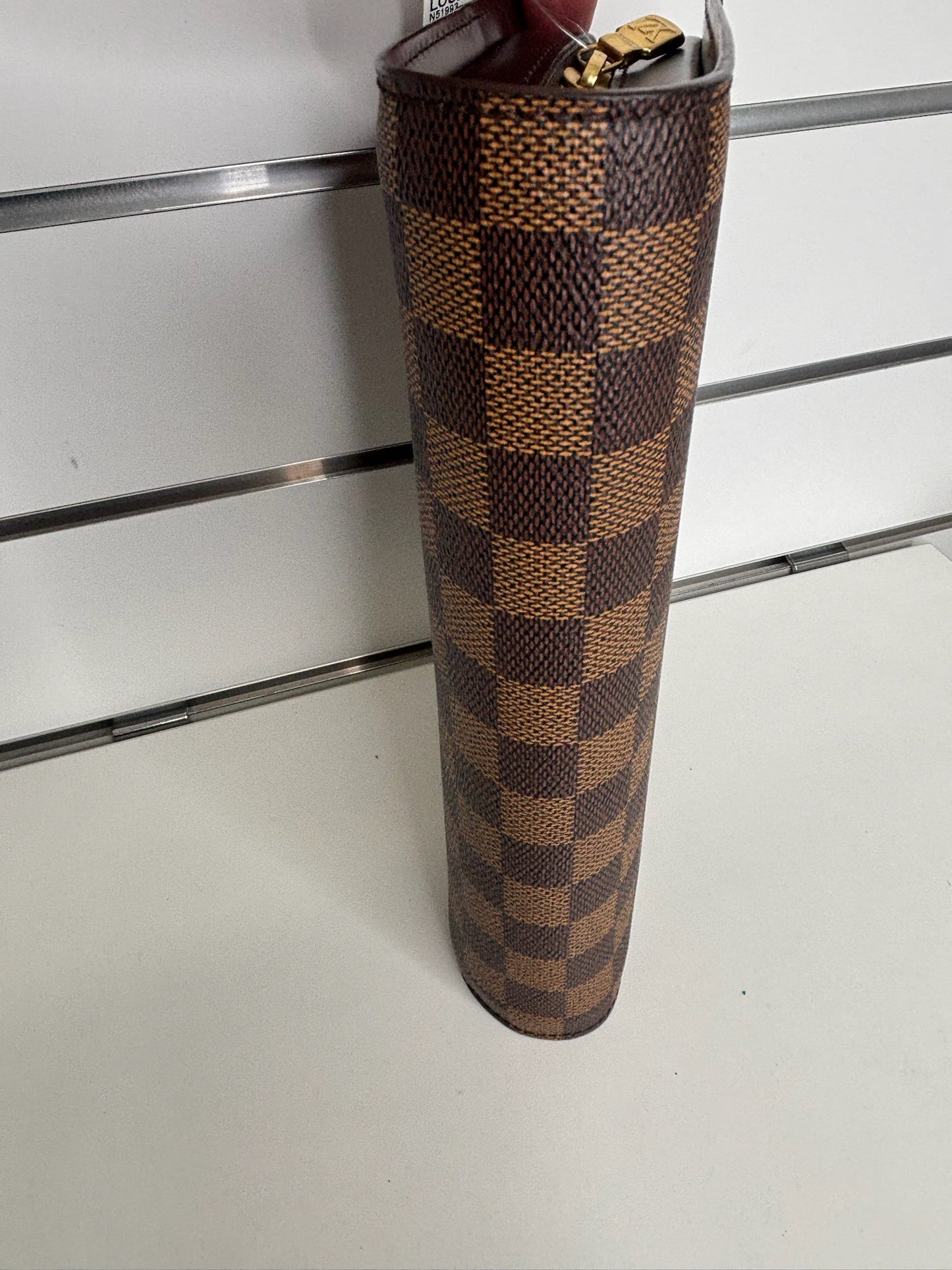Louis Vuitton Pochette Saint Louis Clutch in Damier Ebene Canvas (FL1025) (JP)