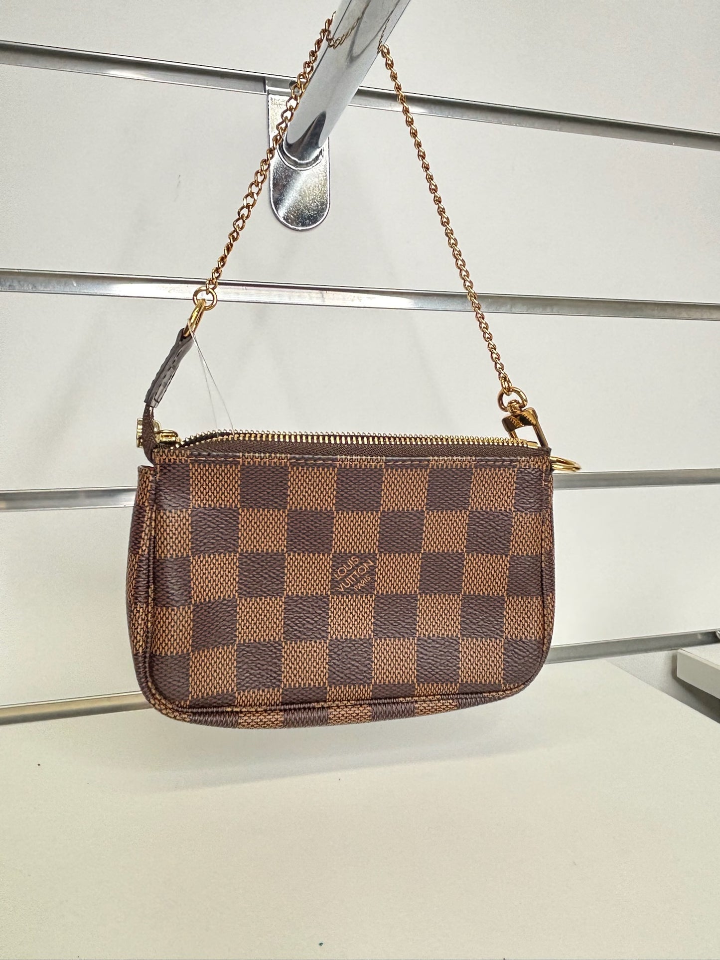 Louis Vuitton Damier Ebene Mini Pochette Accessoires (JP)