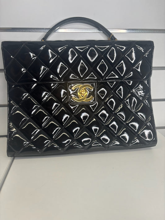 Chanel Patent Leather Briefcase (JP)