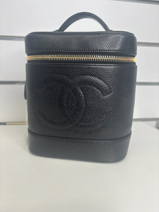 Chanel Caviar Vanity Cosmetic Case (4855549) (JP)