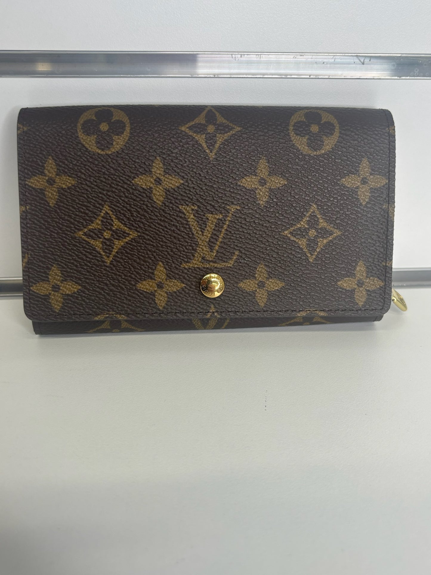 Louis Vuitton Monogram Porte-Monnaie Tresor Wallet (CT0072) (JP)