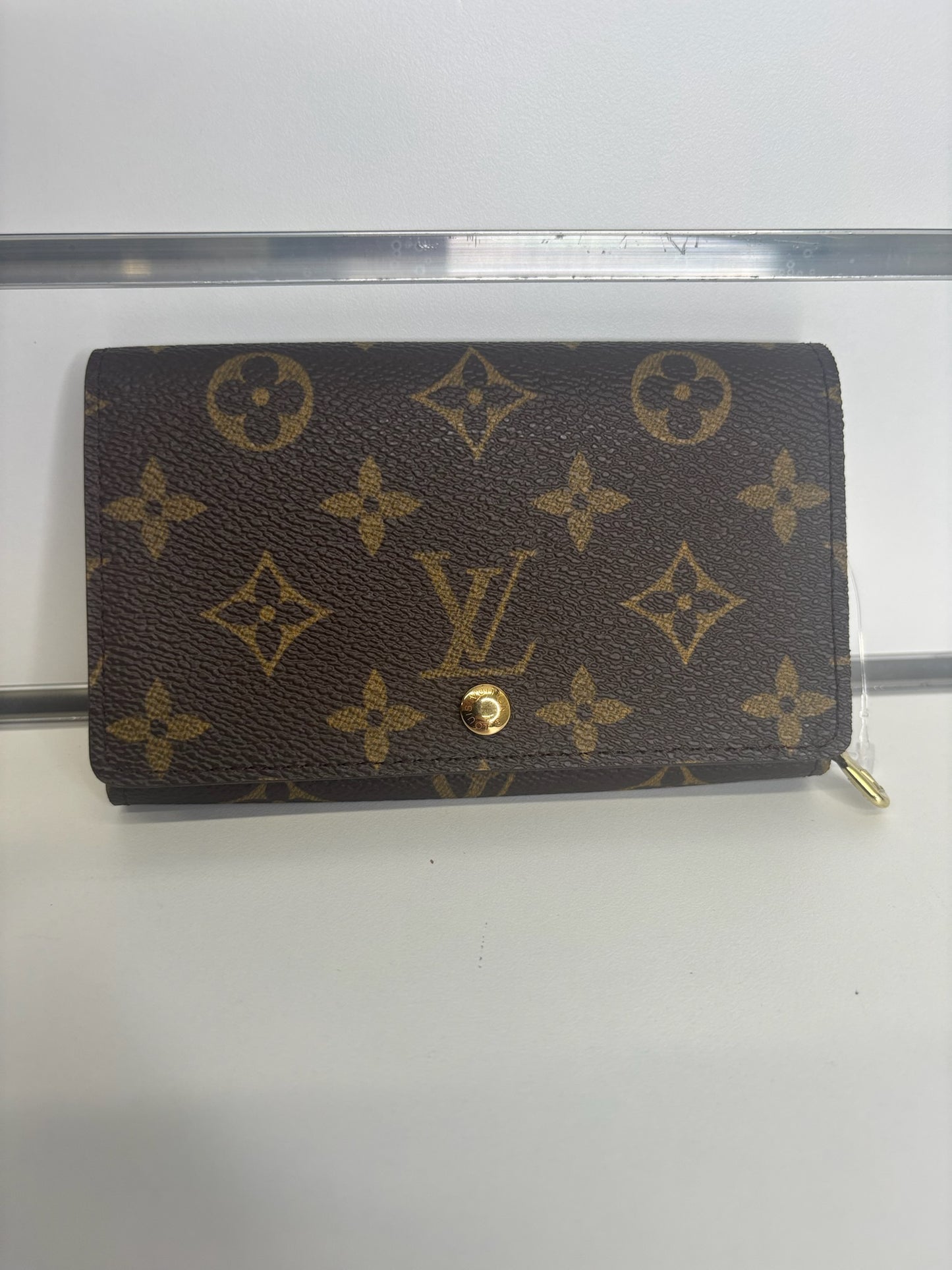Louis Vuitton Monogram Porte-Monnaie Tresor Wallet (CA0072) (JP)