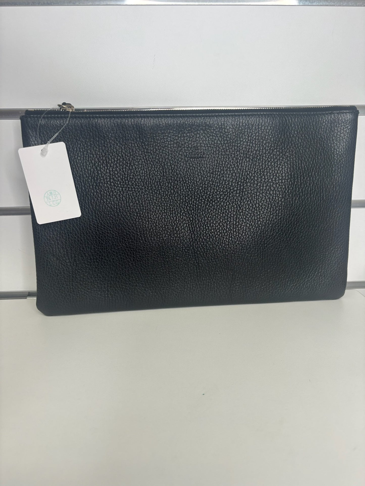 Gucci Calfskin Bamboo Tassel Clutch Bag (JP)