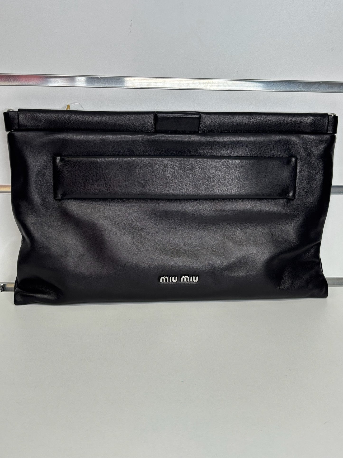Miu Miu Embellished Leather Clutch (JP)