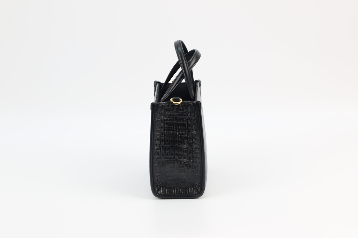 Givenchy Black PVC 4G Coated Mini Tote Bag BB50N0B1GT (B07975723P)