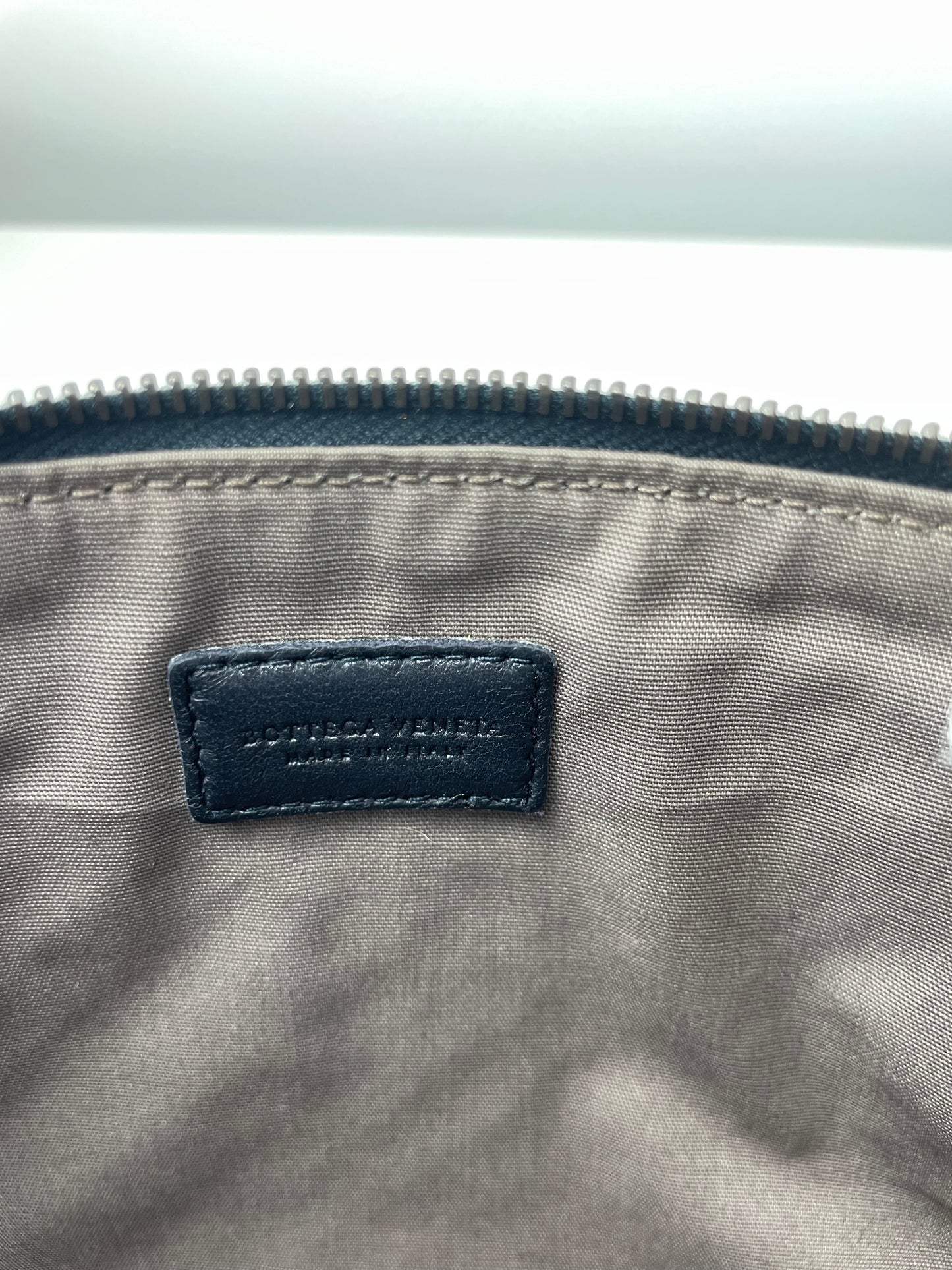 Pre-Owned Bottega Veneta Intrecciato Zip Pouch AJ014