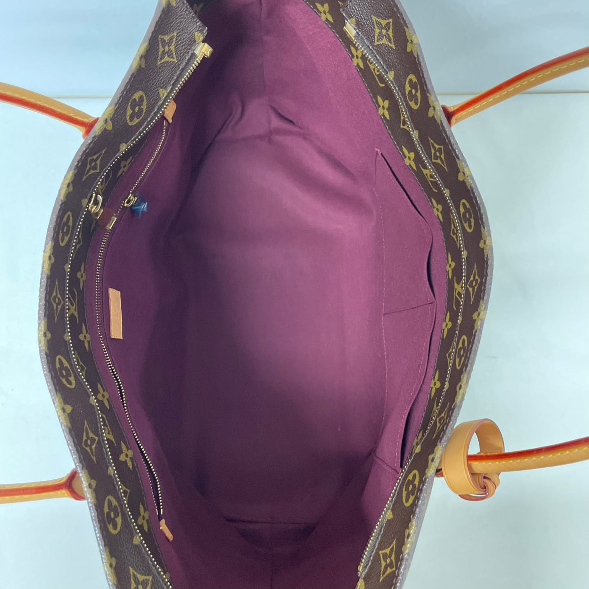 Louis Vuitton Brown PVC Monogram Canvas Raspail MM Tote Bag M40607