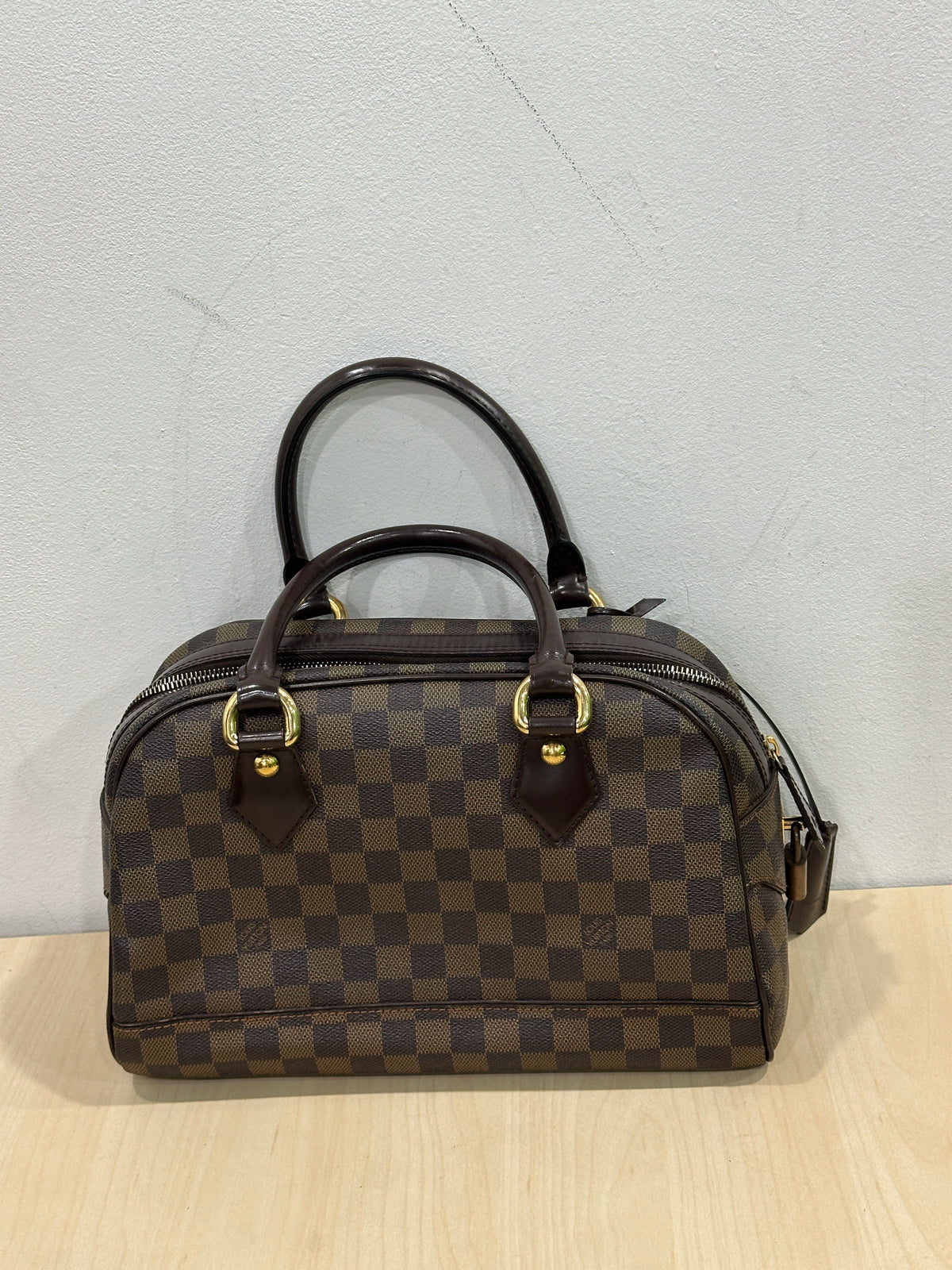 Louis Vuitton Damier Ebene Duomo Tote Bag N60008