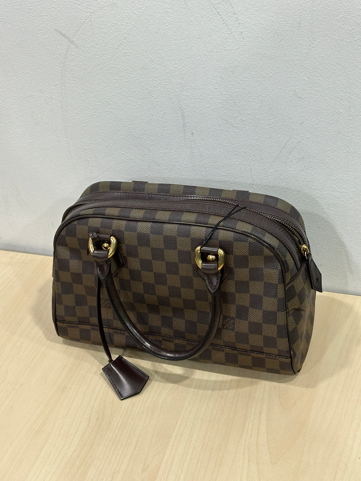 Louis Vuitton Damier Ebene Duomo Tote Bag N60008