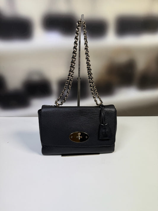 Mulberry Medium Lily Shoulder Bag in black