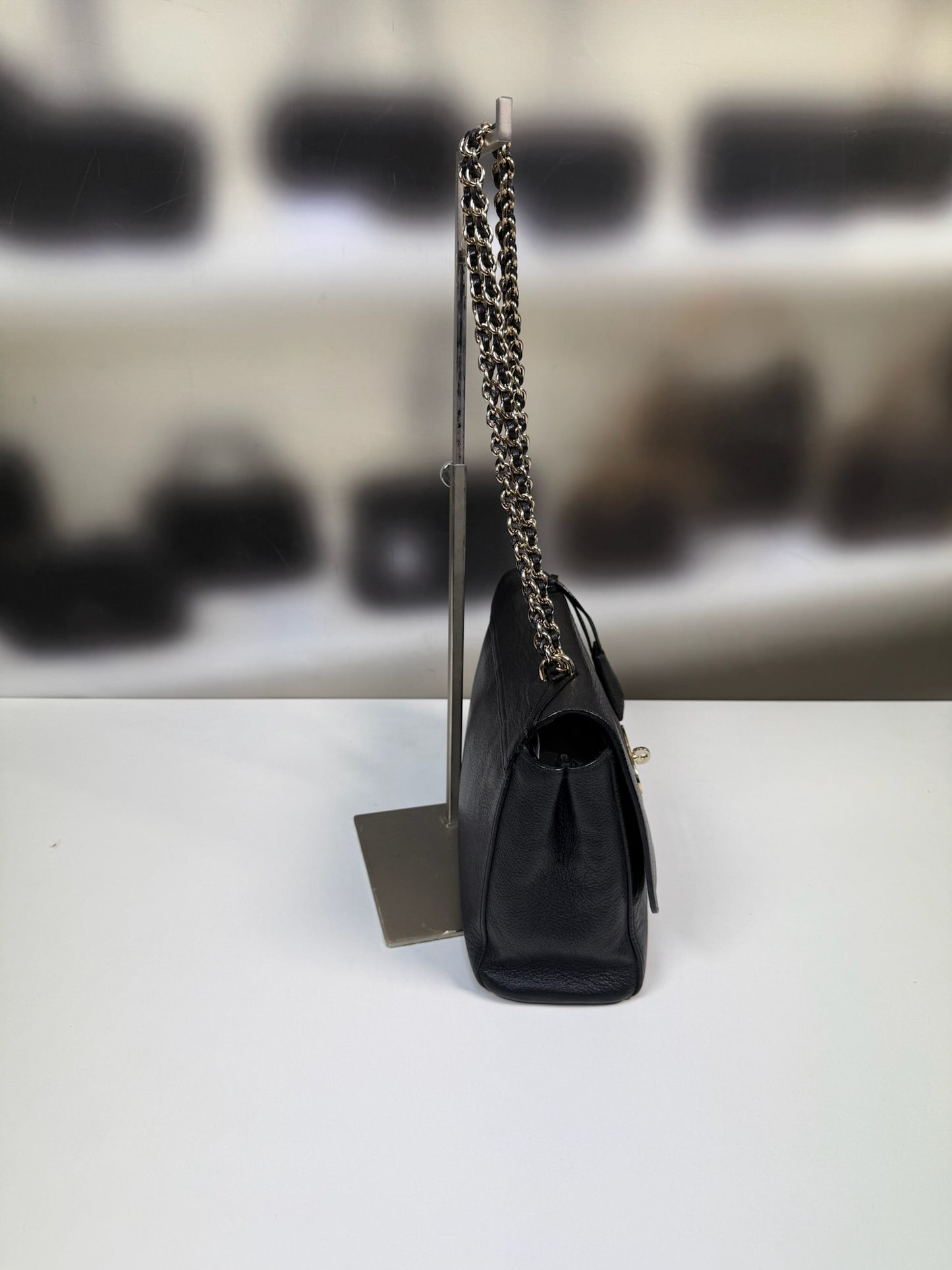 Mulberry Medium Lily Shoulder Bag in black
