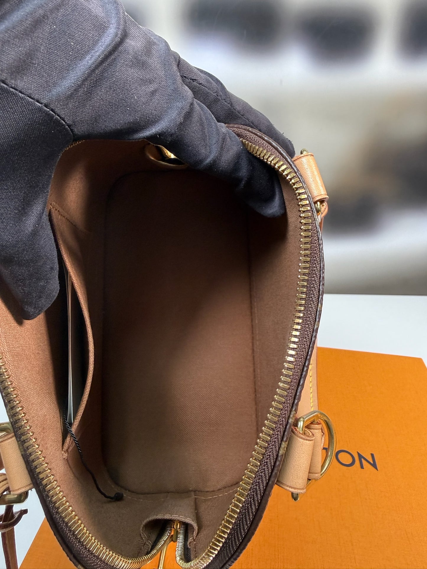 Louis Vuitton Alma BB Monogram handbag