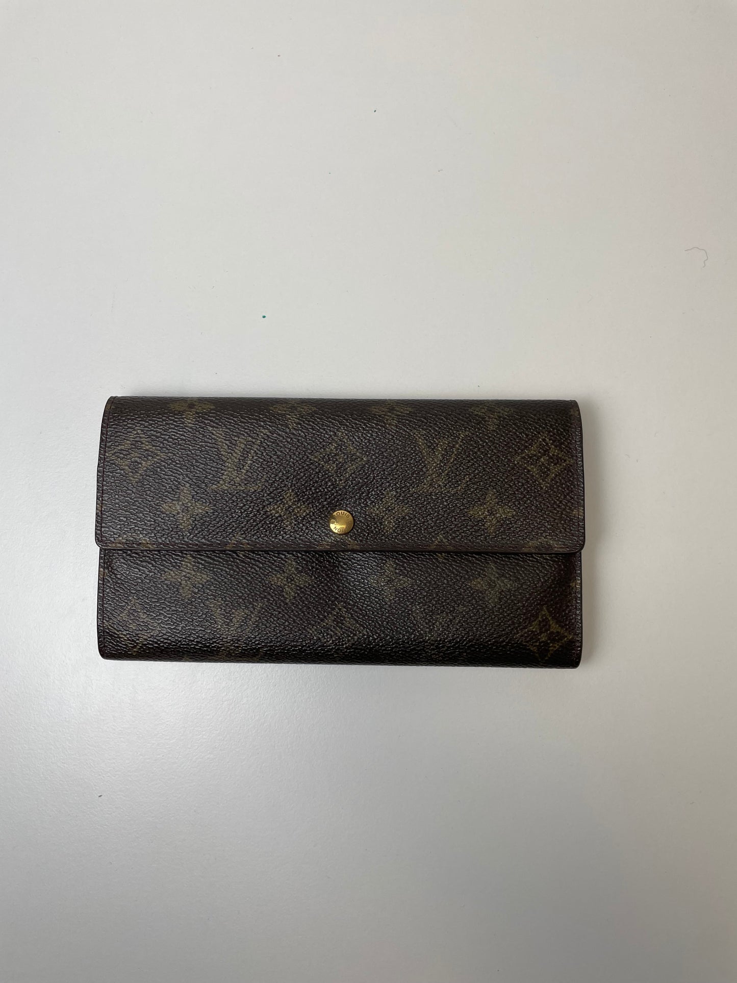 Pre-Owned Louis Vuitton Monogram Sarah Wallet AJ124