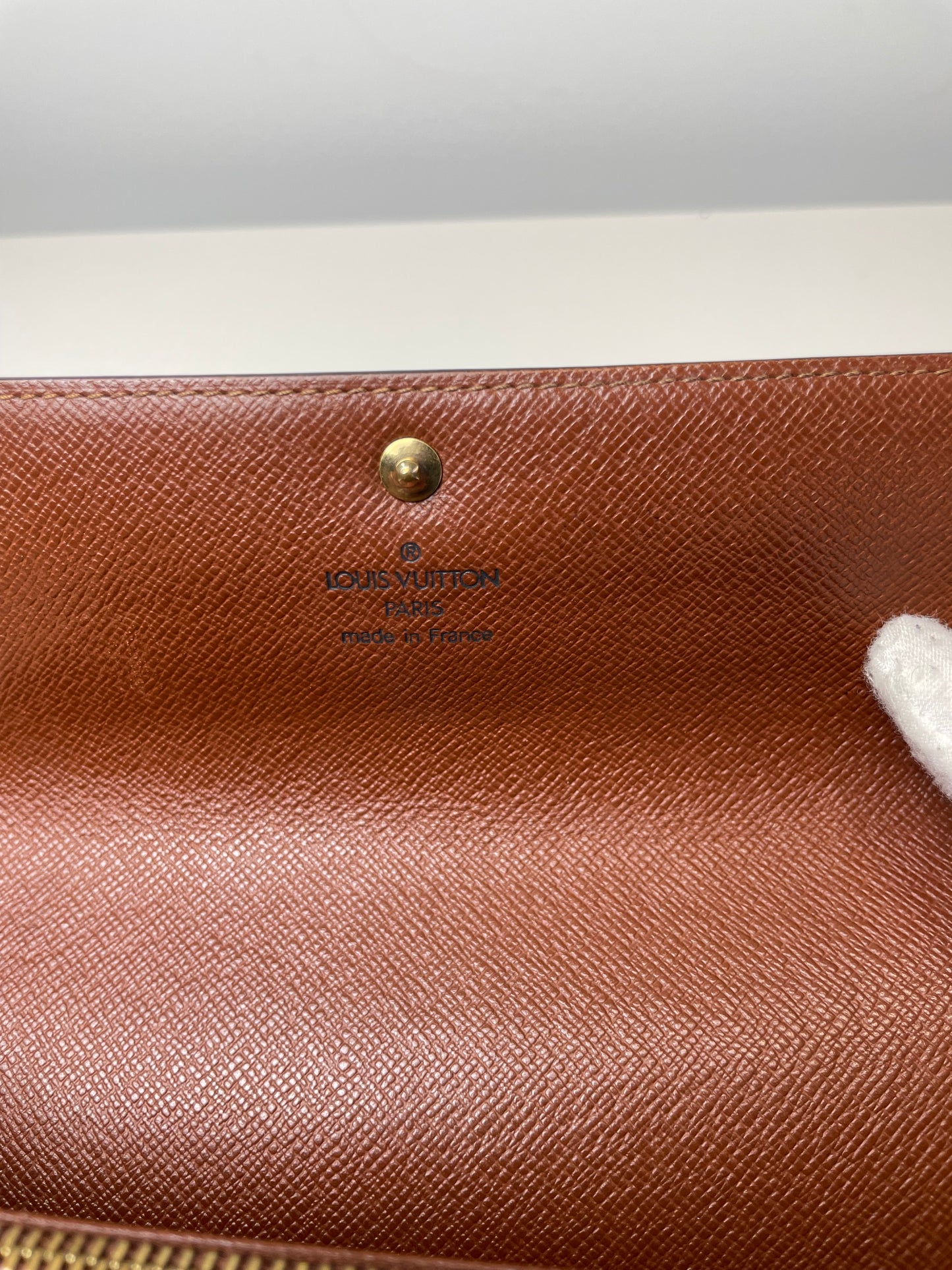 Pre-Owned Louis Vuitton Monogram Sarah Wallet AJ124