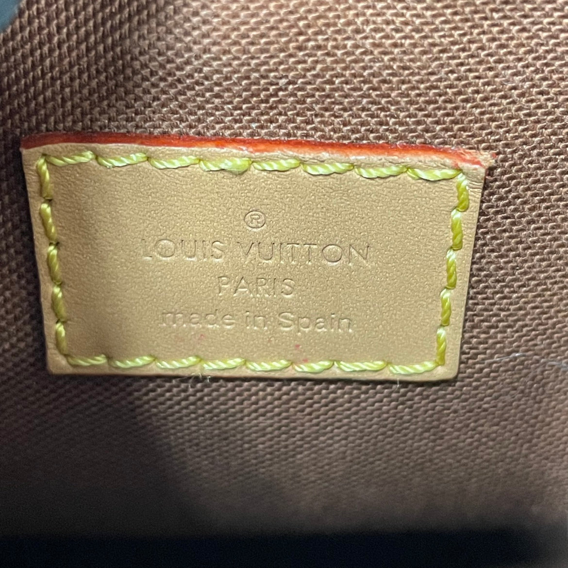 Louis Vuitton PVC Monogram Canvas Fold Me ONE Crossbody Bag M80874 (V01295412HD)