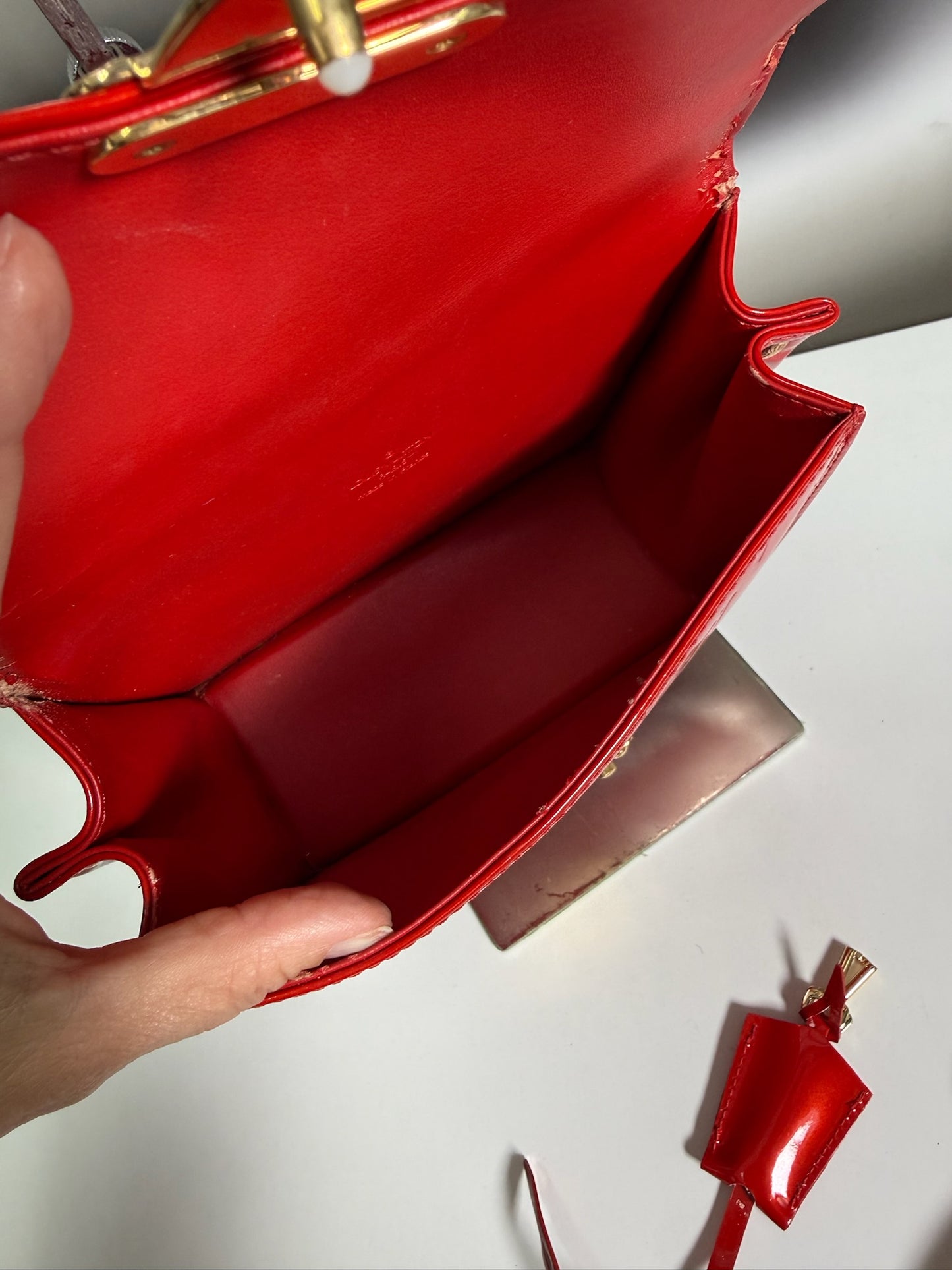Louis Vuitton Vernis Spring Street Bag