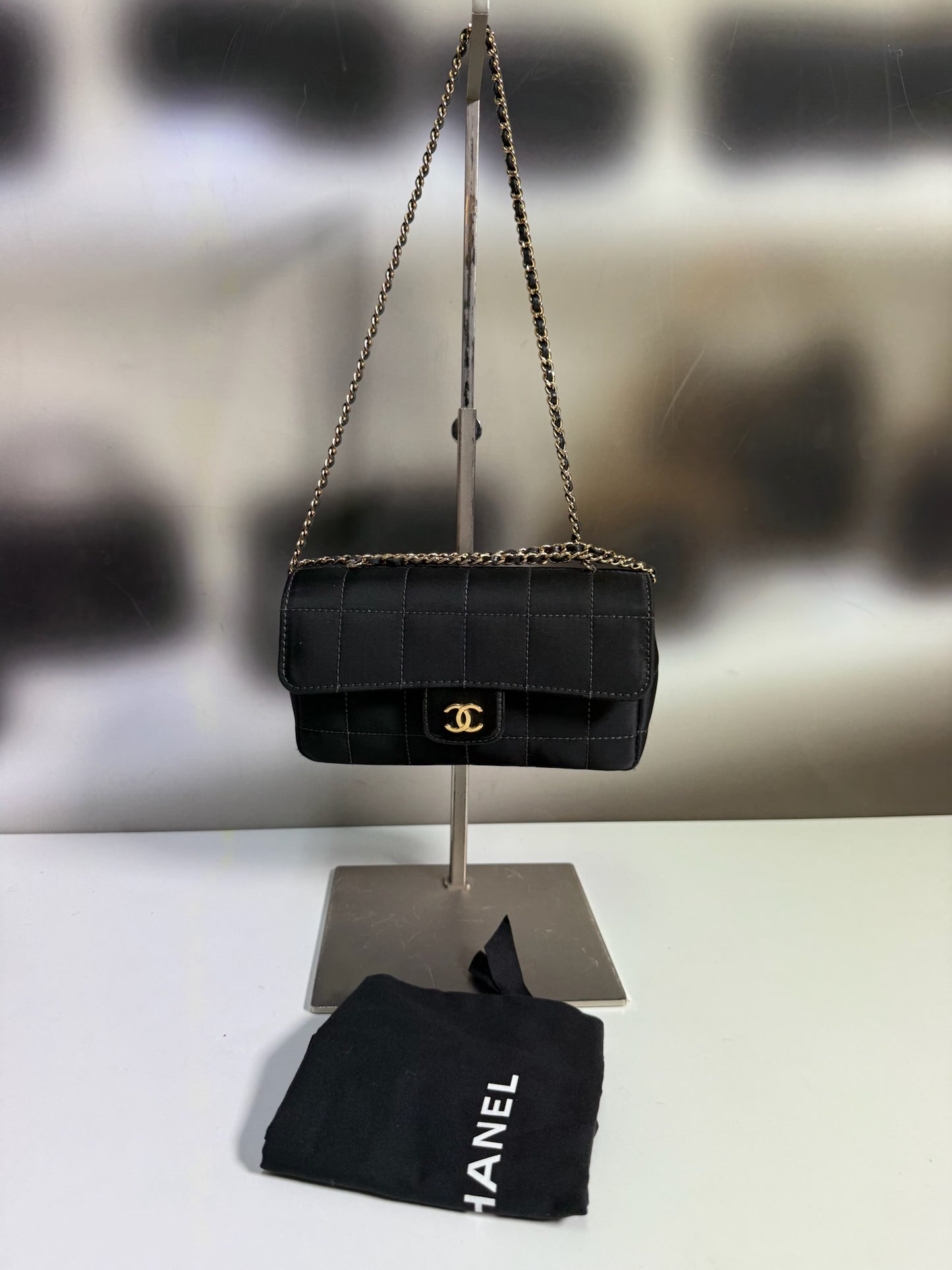 Chanel Chocolate Bar Flap Bag