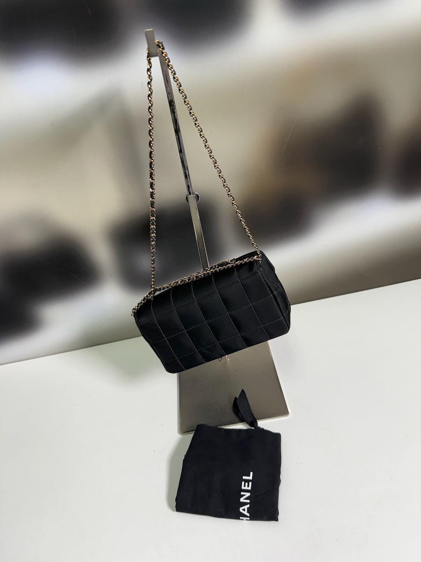Chanel Chocolate Bar Flap Bag