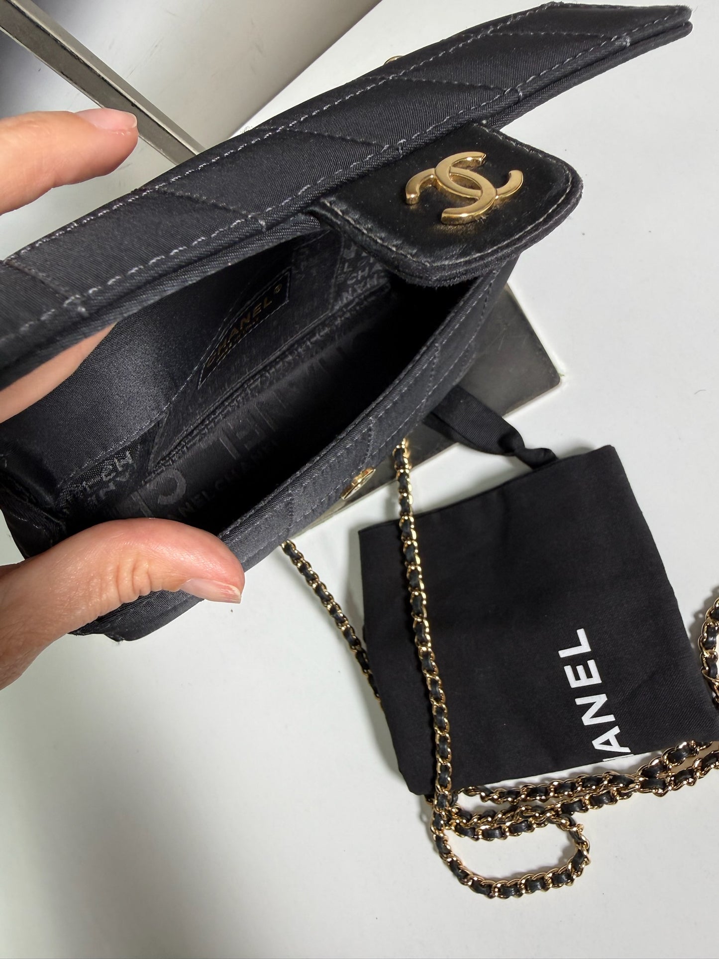 Chanel Chocolate Bar Flap Bag