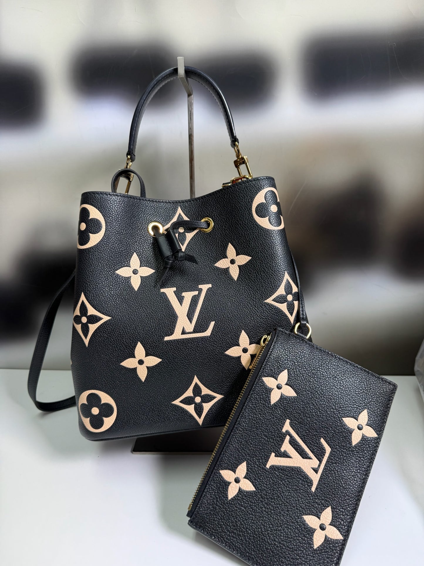 Louis Vuitton Bicolor Monogram Empreinte NéoNoé MM