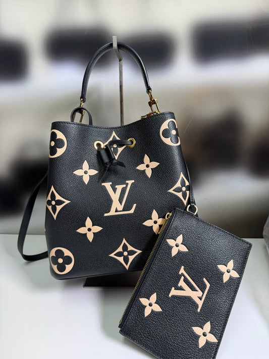 Louis Vuitton Bicolor Monogram Empreinte NéoNoé MM
